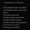 7 Adab Minum Air Zam-Zam